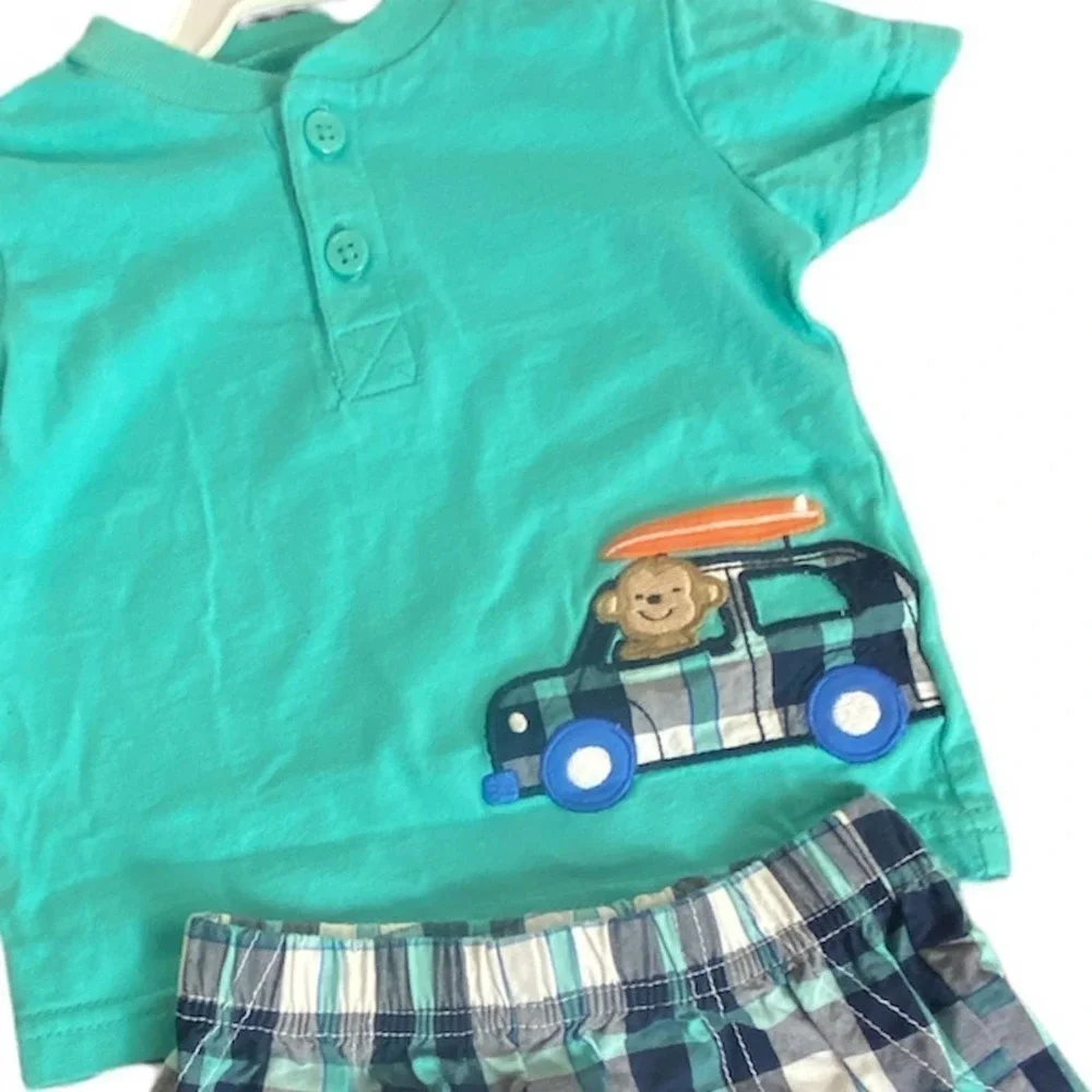 Carters Infant Two Piece Short Set Size 3M